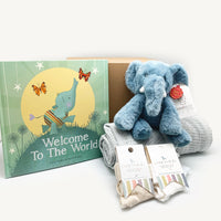 Welcome to the World - Newborn Baby Luxury Gift Set