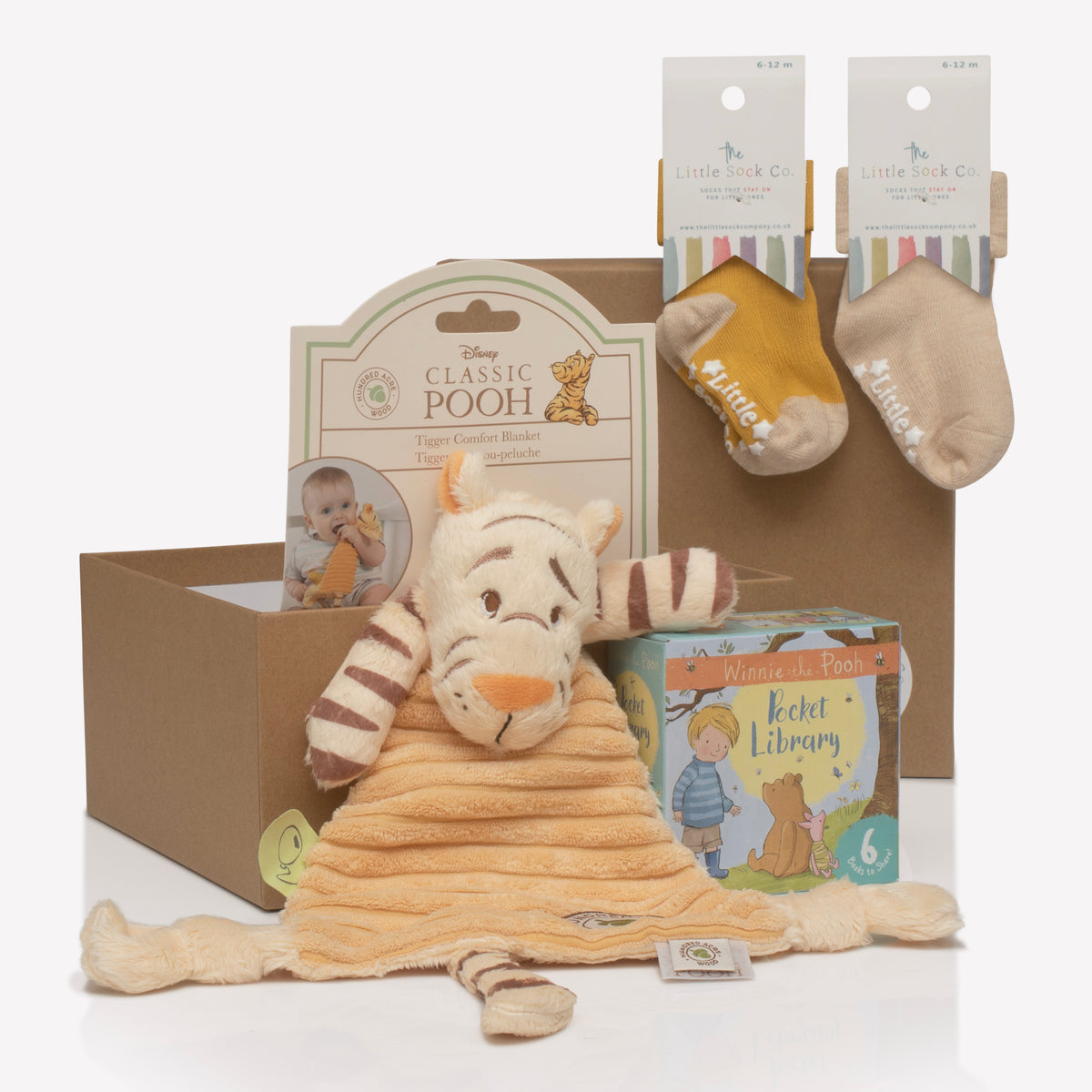 Tigger Comforter and Book Newborn and Baby Gift Set