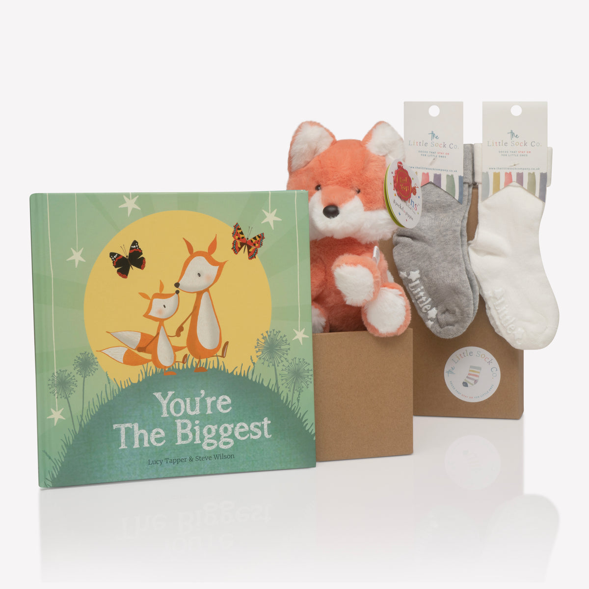 Older Sibling Fox Gift Set - You're The Biggest