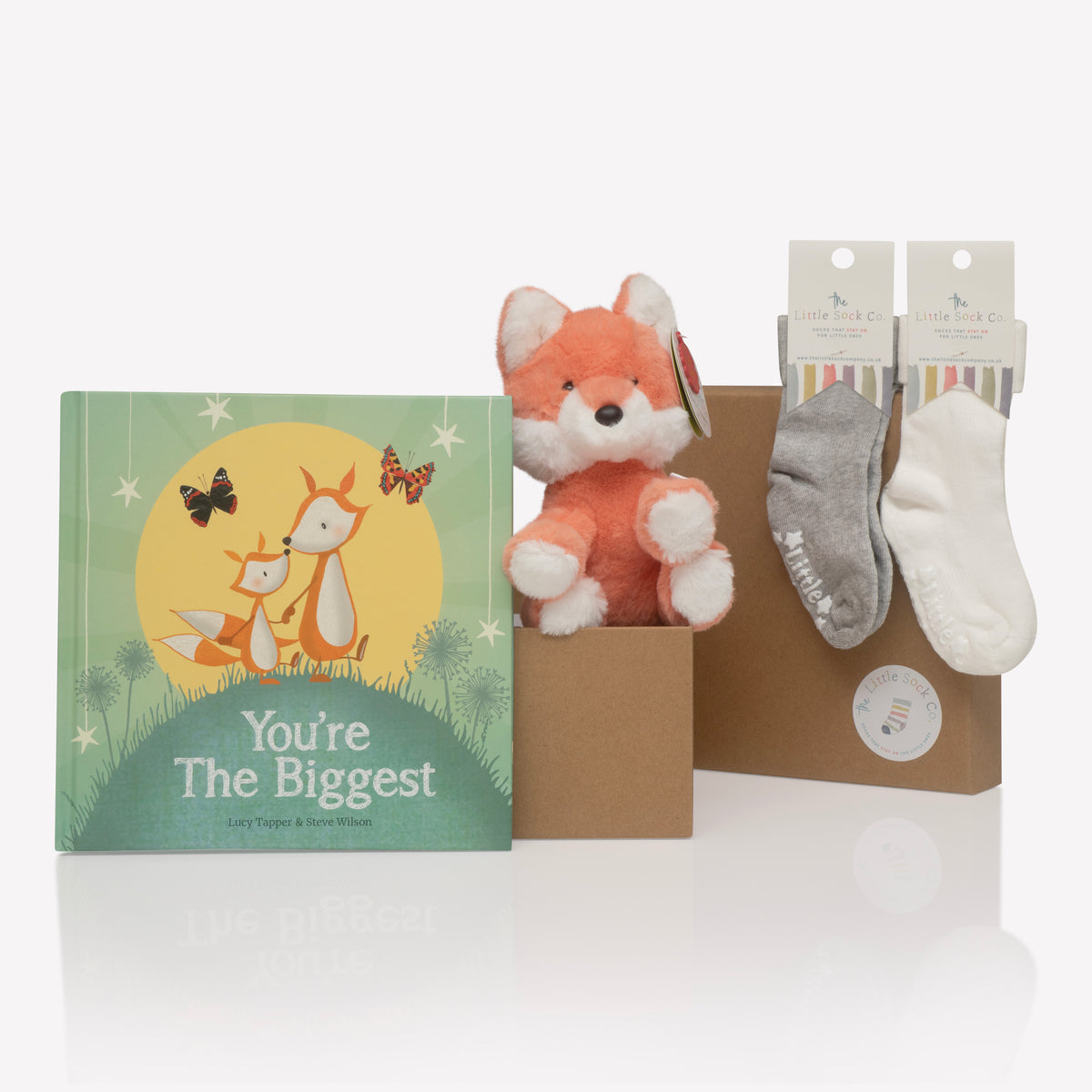 Older Sibling Fox Gift Set - You're The Biggest