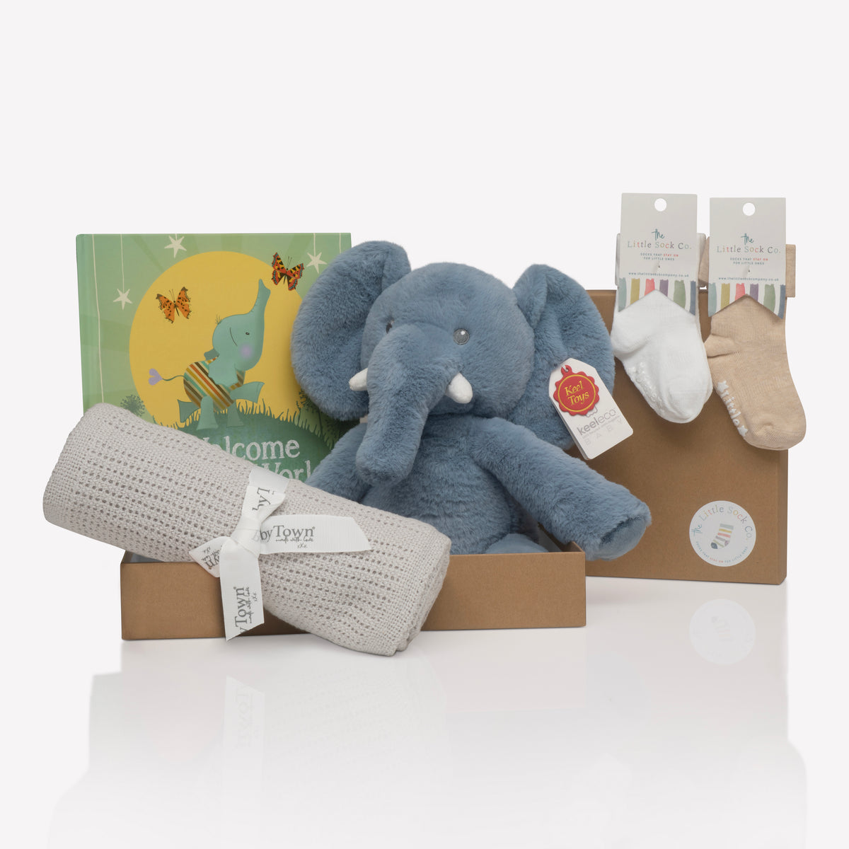 Welcome to the World - Newborn Baby Luxury Gift Set