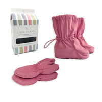 All Weather Stay-On Baby & Toddler Booties and Mittens Bundle | Aurora