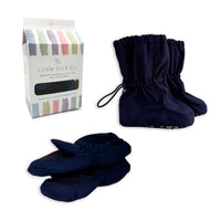 All Weather Stay-On Baby & Toddler Booties and Mittens Bundle | Breeze