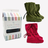 2 Pack of All Weather Stay-on Booties - Showerproof & Windproof