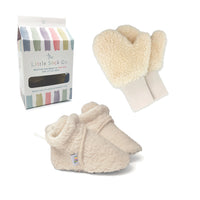 Cosy Borg Stay-On Booties & Mittens Bundle | Lumi Mittens + Polar Booties
