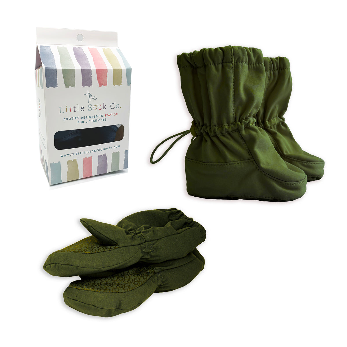 All Weather Stay-On Baby & Toddler Booties and Mittens Bundle | Thor