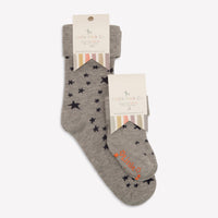 Adults Mini Me Matching Socks in Star