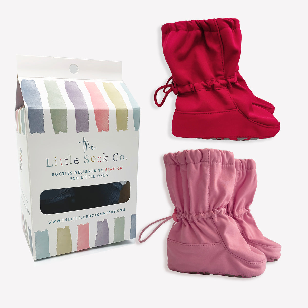 2 Pack of All Weather Stay-on Booties - Showerproof & Windproof