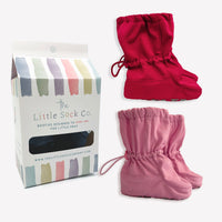 2 Pack of All Weather Stay-on Booties - Showerproof & Windproof