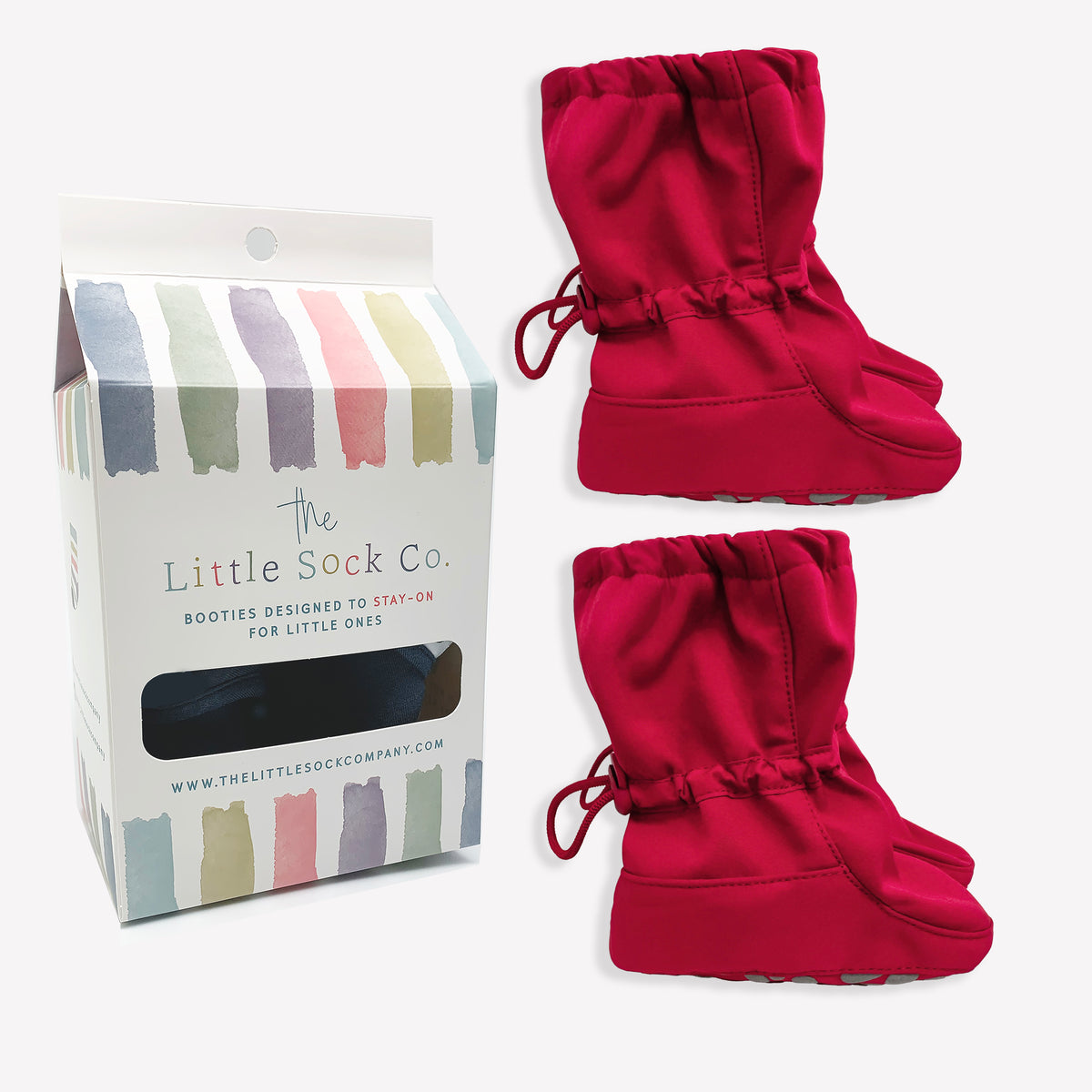 2 Pack of All Weather Stay-on Booties - Showerproof & Windproof