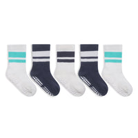 Non-Slip Stay-on Sporty Sock - 5 pack
