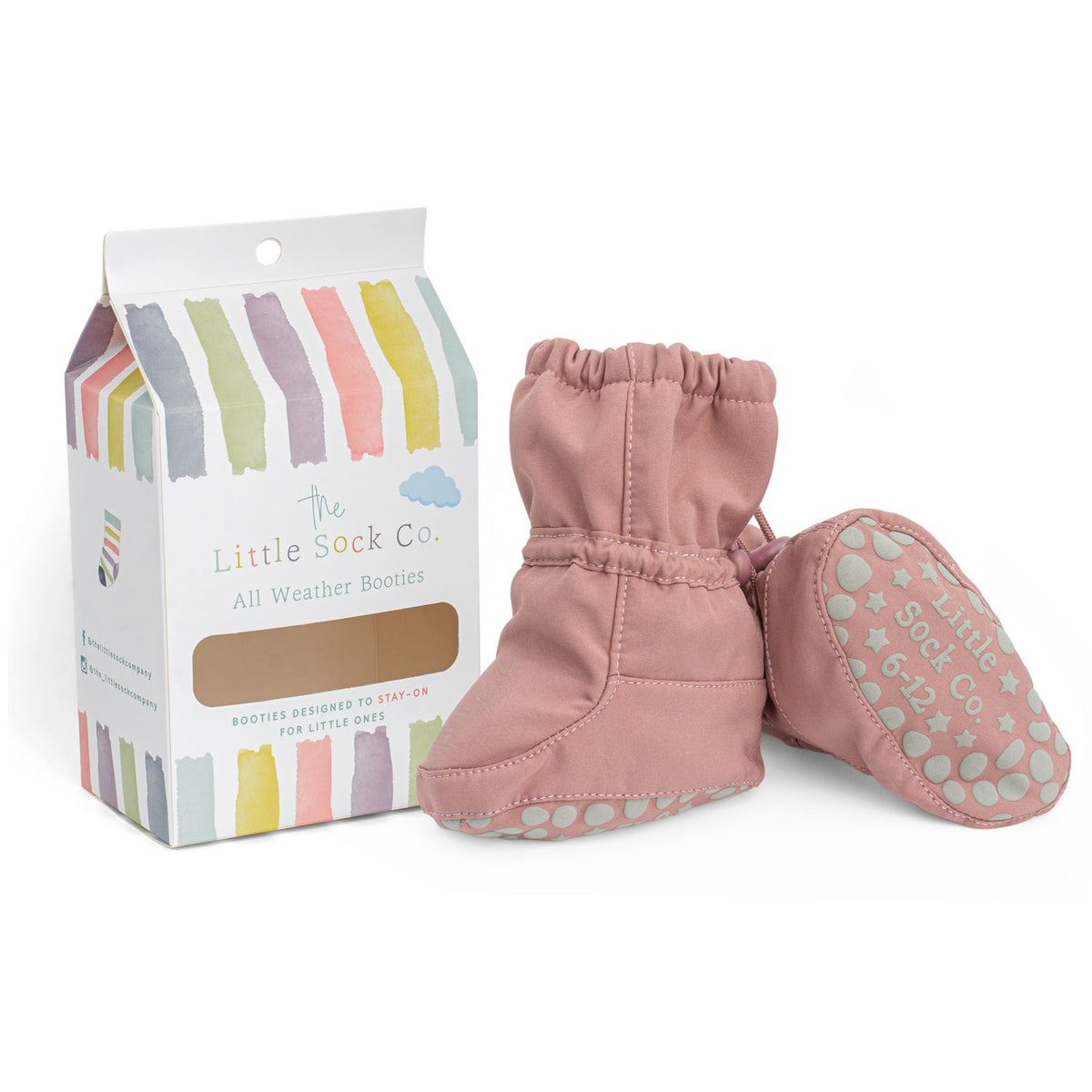 All Weather Stay-On Baby & Toddler Booties | Gale