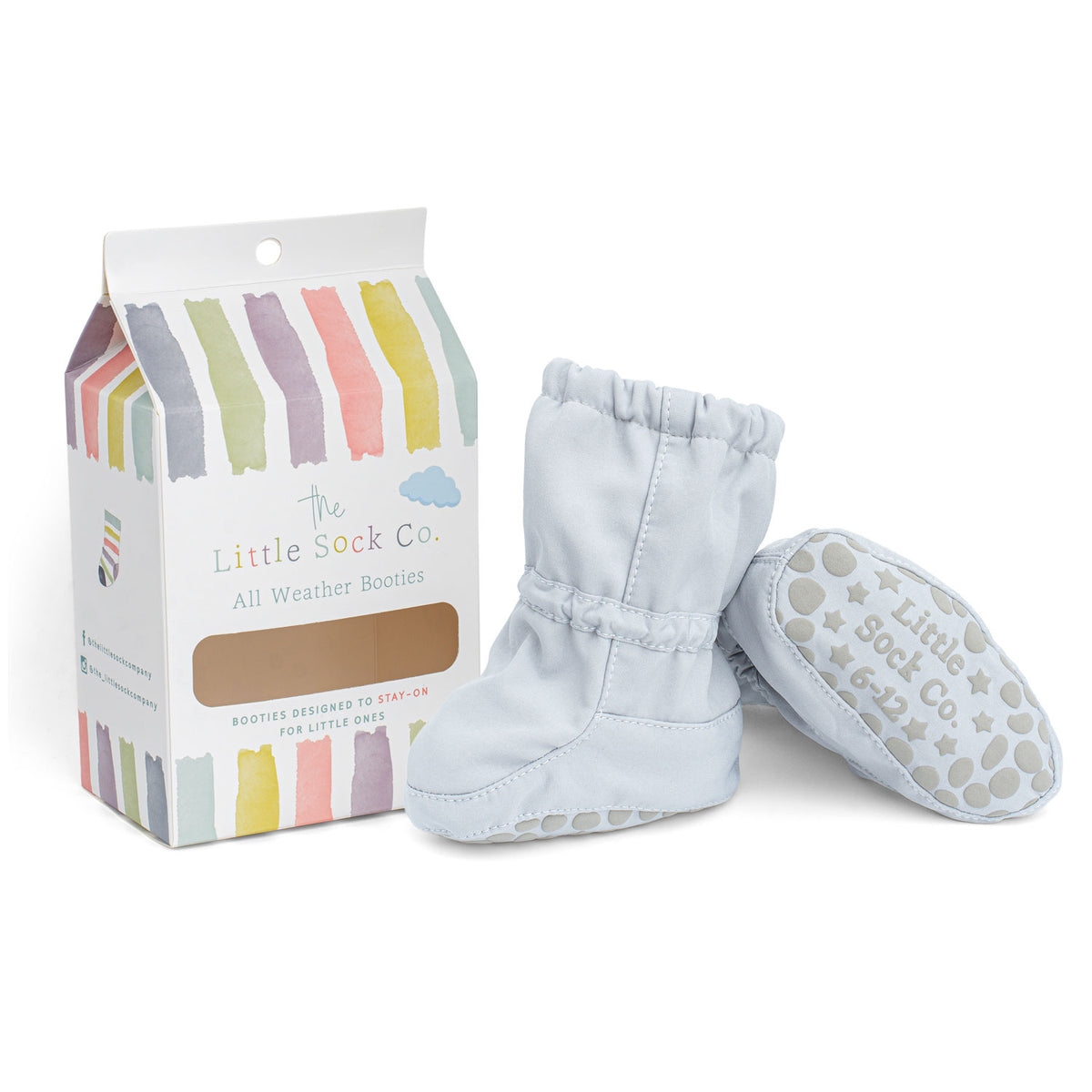 All Weather Stay-On Baby & Toddler Booties | Rayne