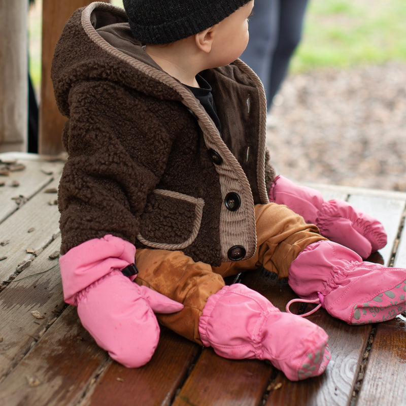 All Weather Stay-On Baby & Toddler Booties and Mittens Bundle | Aurora