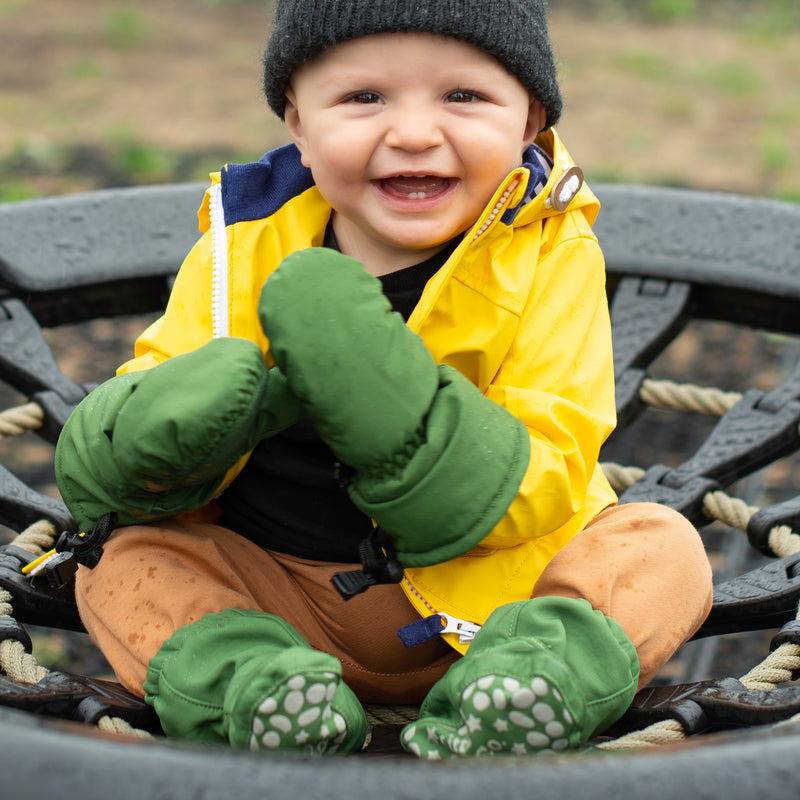 All Weather Stay-On Baby & Toddler Booties and Mittens Bundle | Thor