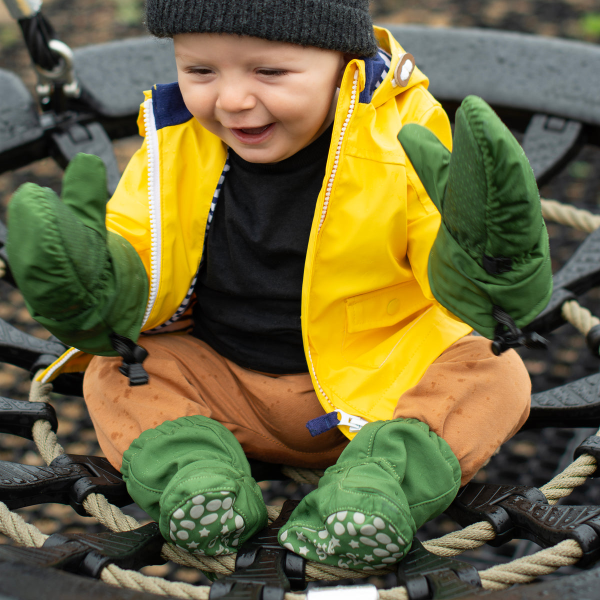 All Weather Stay-On Baby & Toddler Mittens | Thor