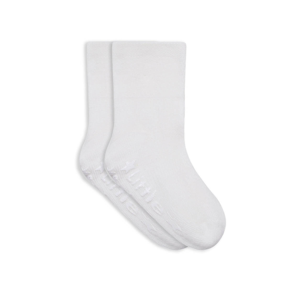 Classic Non-Slip Stay-on Socks - Aspen White - Single Pair