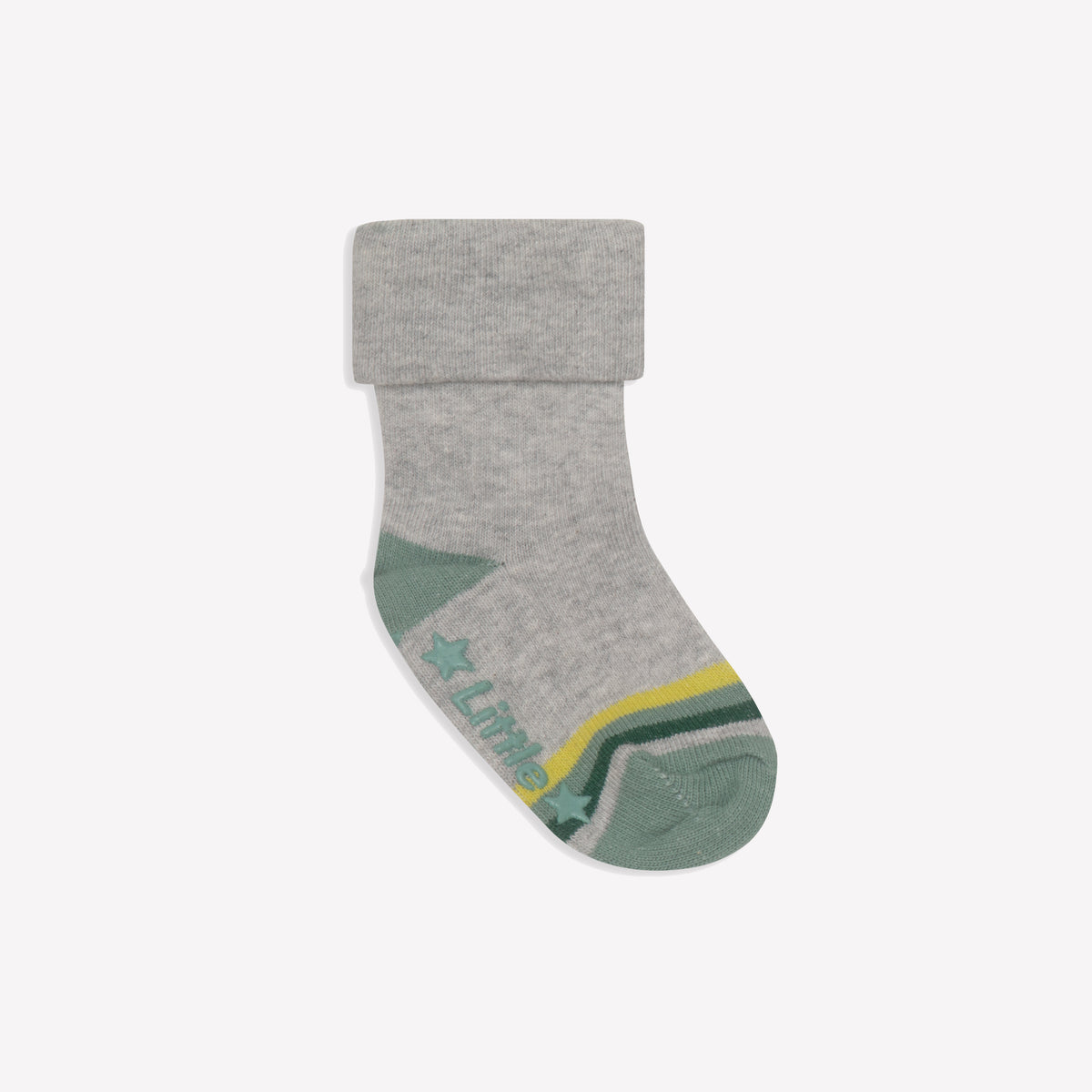 Non-Slip Stay-on Baby and Toddler Socks in Benedict