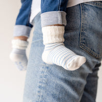 Original + Cosy Sock Bundle - Blue - 9 Pairs