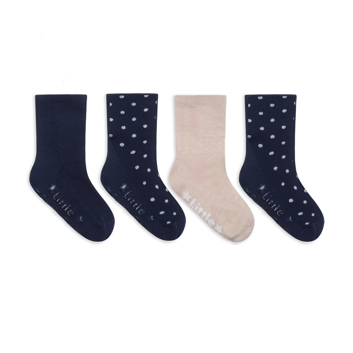 Classic Non-Slip Stay-on Socks - Kinsley Mix