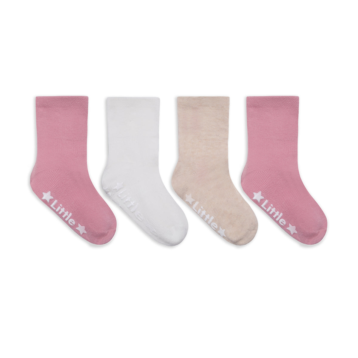 Classic Non-Slip Stay-on Socks - Pink