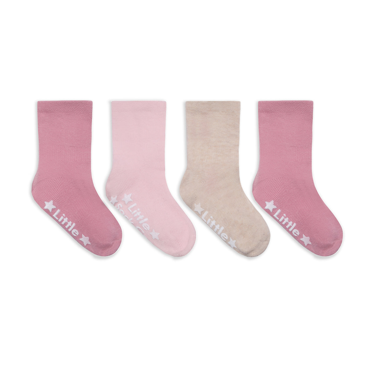Classic Non-Slip Stay-on Socks - Pink