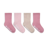 Classic Non-Slip Stay-on Socks - Pink
