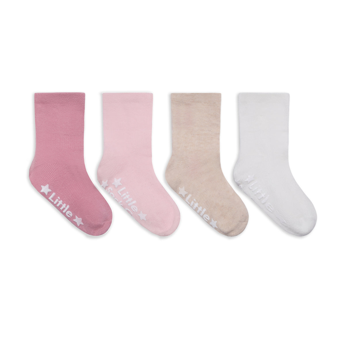Classic Non-Slip Stay-on Socks - Pink