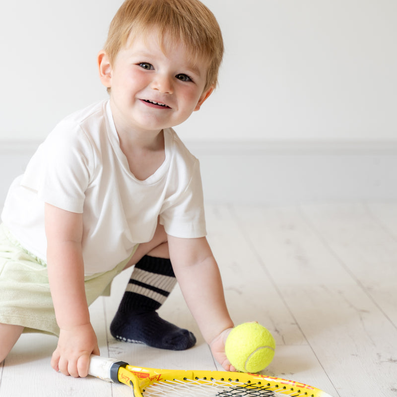 Non-Slip Stay-on Sporty Sock - Dash