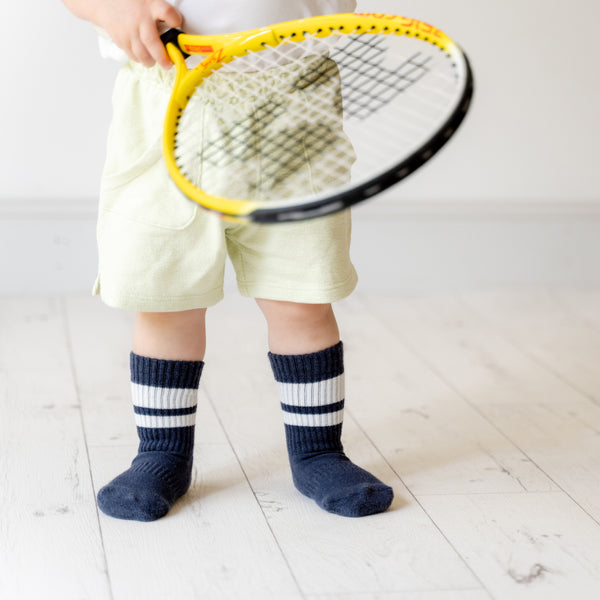 Non-Slip Stay-on Sporty Sock - Chase + Dash