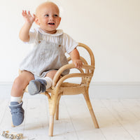 Classic Non-Slip Stay-on Socks - Aspen White