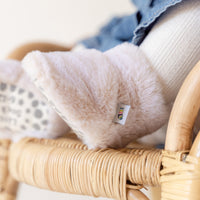 Icelandic - Stay-on, Non-Slip Booties - Plush Pram Slipper