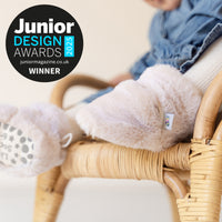 Icelandic - Stay-on, Non-Slip Booties - Plush Pram Slipper