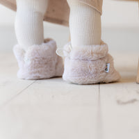 Icelandic - Stay-on, Non-Slip Booties - Plush Pram Slipper