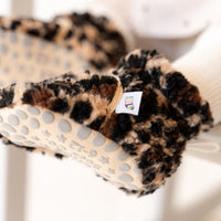 Leo - Stay-on, Non-Slip Booties - Plush Pram Slipper