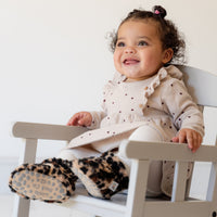 Leo - Stay-on, Non-Slip Booties - Plush Pram Slipper