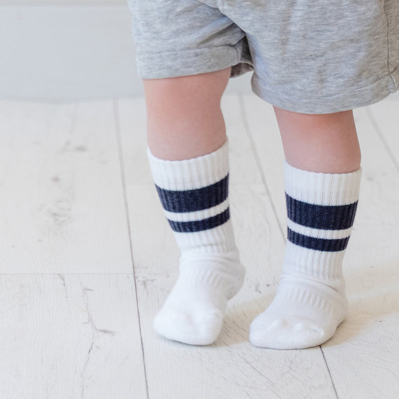 Non-Slip Stay-on Sporty Sock - Chase + Stride