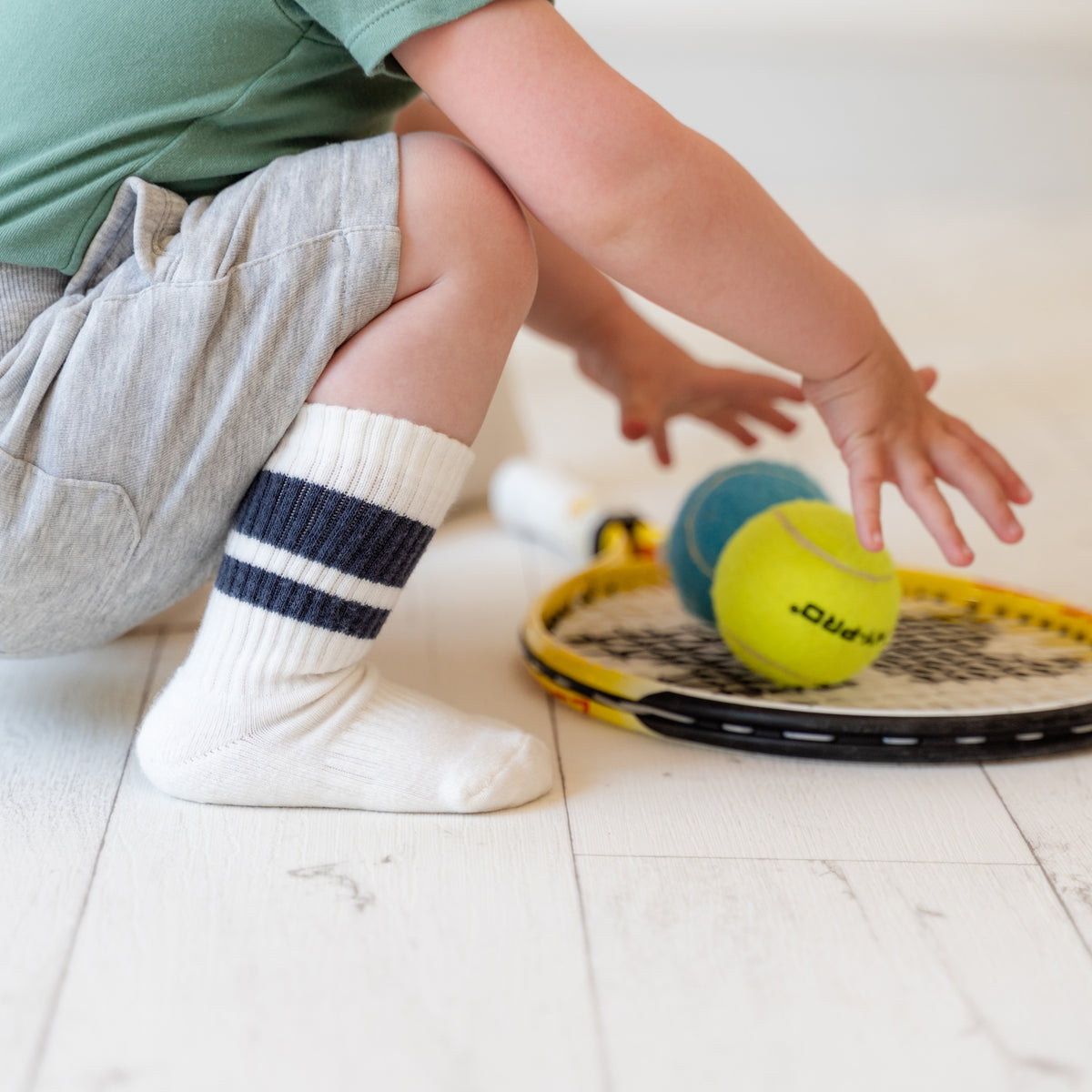 Sporty Mini + Me Matching Sock Gift Set in Chase - The Perfect Gift