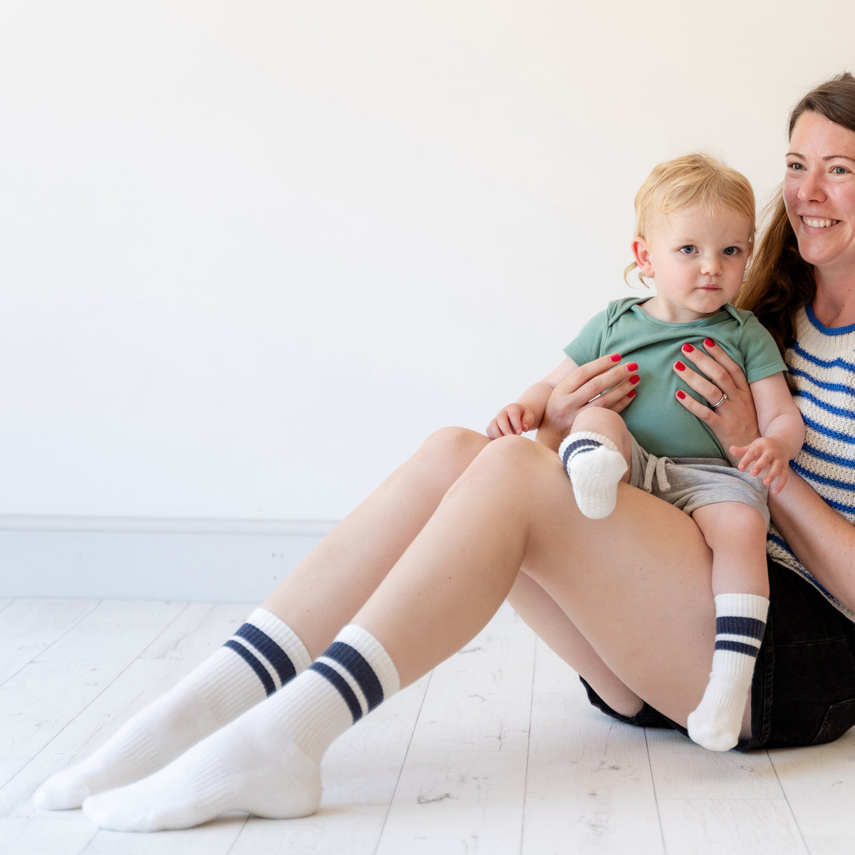 Sporty Mini + Me Matching Sock Gift Set in Chase - The Perfect Gift