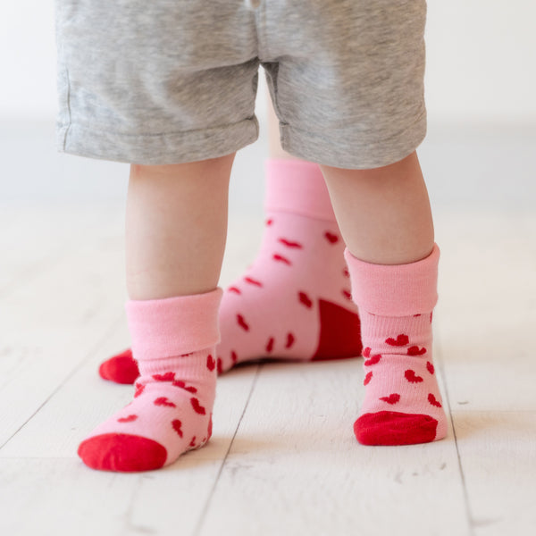 Mini Me Matching Sock Gift Set in Amore ♥️ - The Perfect Gift for Birthdays or Mother's Day