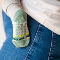 Non-Slip Stay-on Baby and Toddler Socks in Benedict