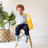 OUTLET - Non-Slip Stay On Baby and Toddler Socks - 3 Pack in Billy