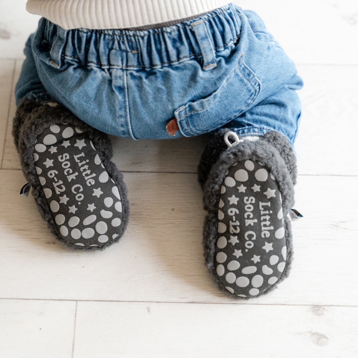 Plush Fleece Stay-On Baby & Toddler Booties | Nyt