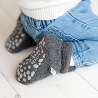 Plush Fleece Stay-On Baby & Toddler Booties | Nyt