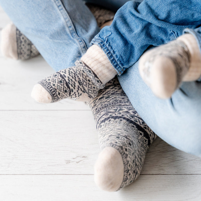 Cosy Non-Slip Stay-On Baby & Toddler Socks | Flurri