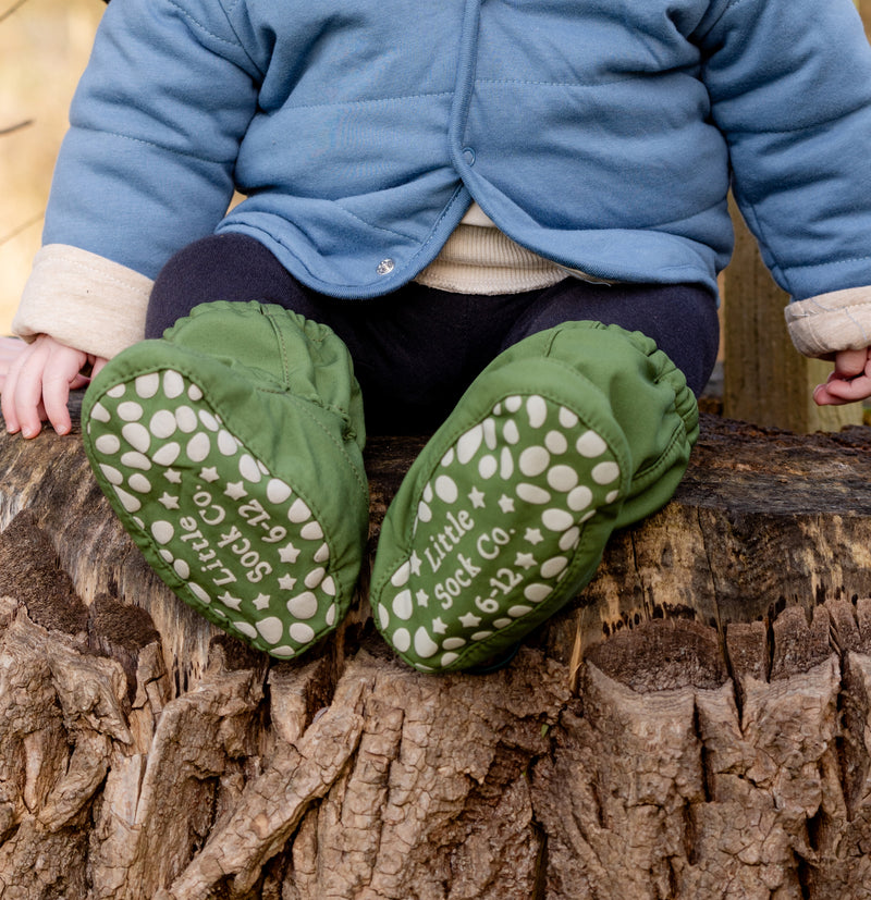 All Weather Stay-On Baby & Toddler Booties and Mittens Bundle | Thor