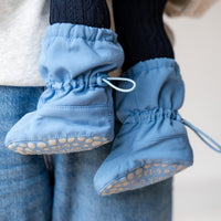 All Weather Stay-On Baby & Toddler Booties | River