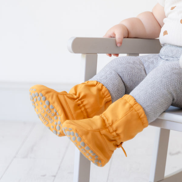 All Weather Stay-On Baby & Toddler Booties | Sol