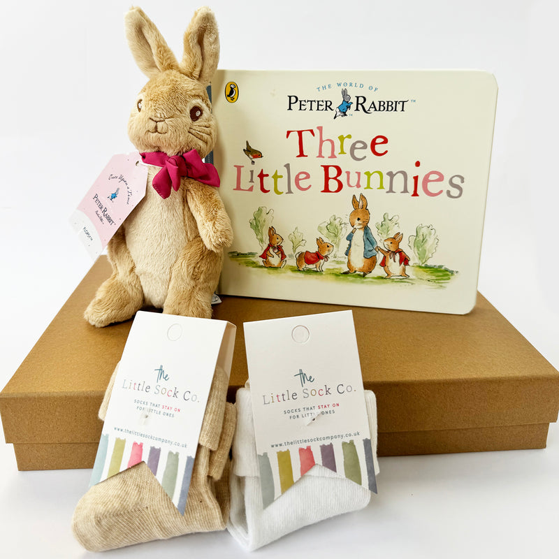 Flopsy Bunny Cuddly Toy and Book Gift Set