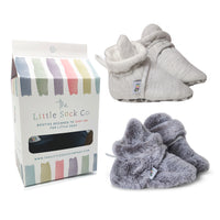 2 Pack of Stay-on, Non-Slip Booties - Mix 'n' Match Colours